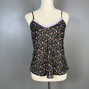 Y2K Secret Treasures Cami Top M? Lace Chiffon‎ Fairy Grunge Whimsygoth Feminine